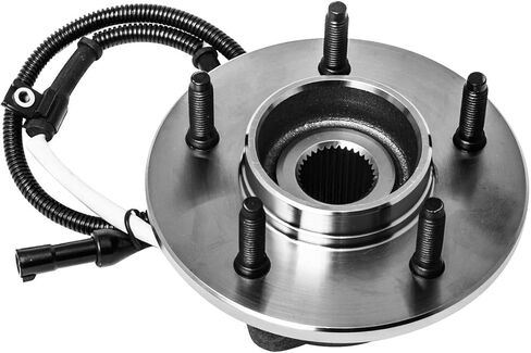 AUQDD 515010 (5 محور مسمار لـ 4WD مع 4 عجلات ABS) محور العجلة الأمامية ومجموعة المحمل متوافقة مع 1997-1999 Fo-rd F-150 (لـ 00 F150 12 مم مسمار العجلة) in Saudi Arabia