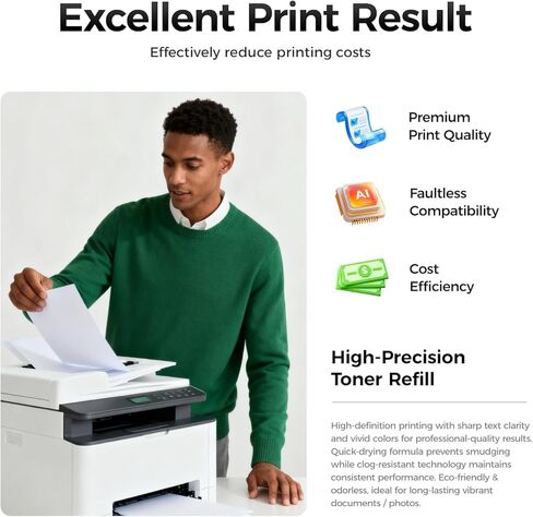 LC501XL Ink Cartridges Combo 4-Pack High Yield Compatible for Brother LC501 LC501XL MFC-J1360DW Ink Use with Brother MFC-J1410DW MFC-J1260DW Printer Work Smart 1410dw 1360dw Black Cyan Magenta Yellow in Saudi Arabia