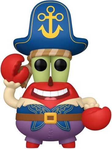 Funko Pop! Movies: The Spongebob Movie - Mr. Krabs - Collectable Vinyl Figure - Gift Idea - Official Merchandise - Toys for Kids & Adults - Cartoon Fans - Model Figure for Collectors in Saudi Arabia