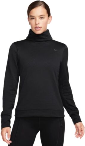 Nike Women's Active Long-Sleeved Therma-FIT Swift Element Pullover Turtleneck in Kuwait