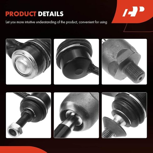 A-Premium Set of 6, Front Sway Bar Link, Inner Outer Tie Rod End, Compatible with Ford Crown Victoria 2003-2011, Lincoln Town Car 2003-2011, Mercury Grand Marquis 2003-2011, Marauder 2003-2004 in Saudi Arabia