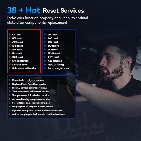 iCarsoft LR V3.0 2026 إصدار ماسح ضوئي obd2 ثنائي الاتجاه لمعظم أجهزة Land Rover/Jaguar من 1996-2023 أنظمة كاملة 37 أداة مسح تشخيصية للخدمة، قارئ رمز بيانات السيارة مع تحديث مجاني مدى الحياة in Saudi Arabia