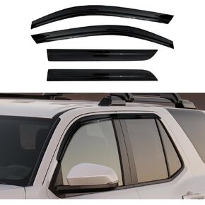 Low Profile Window Visors for Toyota 4Runner 2025 2026, Tape-On Rain Guards Wind Deflectors, Weather Protection, Noise Reduction Toyota 4Runner Accessories (4 Pcs) in Kuwait
