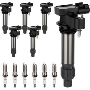 UF569 Ignition Coil & Iridium Spark Plug For Buick Allure Enclave LaCrosse For Cadillac ATS XTS CTS SRX STS For Chevy Impala Malibu Equinox Traverse For GMC Canyon Acadia Terrain For Saturn For Suzuki in Kuwait