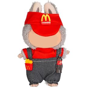 Clothes for 17 cm Doll Clothes（no Doll），3 Piece Set Hat Clothing，Cute and Premium Dolls Outfit Accessories,Boys and Girls Stylish Adorable Dolls Clothes in Saudi Arabia