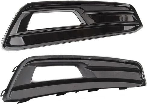 Fog Light Cover Compatible For Ford Focus ST 2015-2018 Front Bumper Grille Foglights Headlights Covers Frame Hole Car Accessories(Left and right) in Saudi Arabia