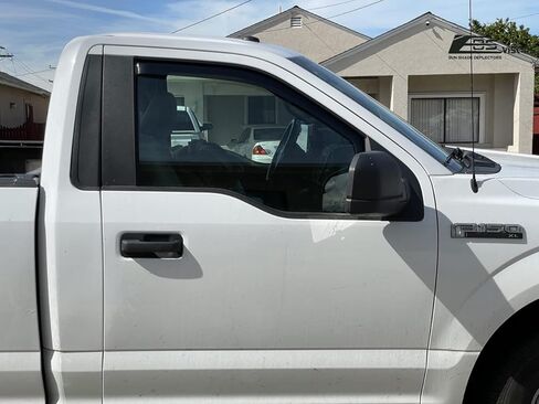 Fits All 2015-2020 Ford F-150 | 2017-Present F-250 F-350 F-450 Standard Cab Models EOS Visors in-Channel Style Smoke Tinted Side Vents Window Deflectors Rain Guards in Saudi Arabia