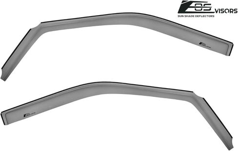 Fits All 2015-2020 Ford F-150 | 2017-Present F-250 F-350 F-450 Standard Cab Models EOS Visors in-Channel Style Smoke Tinted Side Vents Window Deflectors Rain Guards in Saudi Arabia