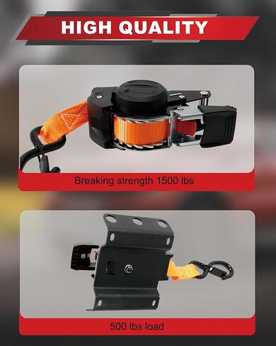 أشرطة السقاطة النهائية القابلة للسحب لسيارة Ford F150، أشرطة سقاطة لسرير الشاحنة قابلة للسحب لسيارة Ford F150، متوافقة مع Ford F-150 F250 F350 F450 2015-2025 (قطعتان) in Kuwait
