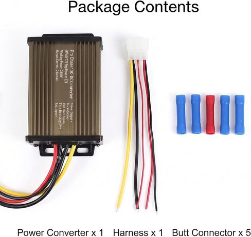 Pro Chaser DC-DC 72V 60V 48V Volt Voltage to 12V Step Down Voltage in Saudi Arabia