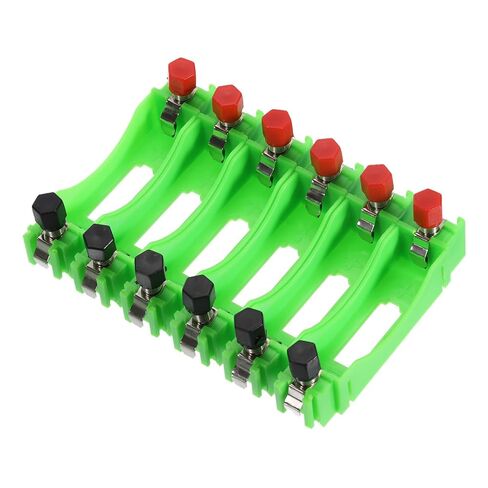 PATIKIL AA Battery Holder, 6 Pcs AA Battery Box Case Electrical DIY Circuit Experiment Kit for Physics Laboratory Equipment Electronic Teaching Educational in Saudi Arabia