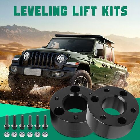 SCITOO 3.5" Front Leveling Kit for 2006-2020 for Dodge for Ram 1500 4x4 Suspension Lift Kit (Black) Leveling Struts in Saudi Arabia