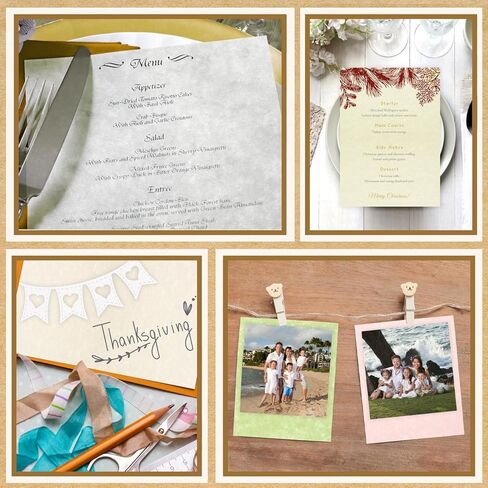 75 Sheets Parchment Paper A4 Size, 15 Pastel Colors (5 Sheets Each) - Premium Quality Texture Paper for Crafts, Scrapbooking, Card Making, DIY Projects, Invitations, Calligraphy(8.5x11 Inch) in Saudi Arabia