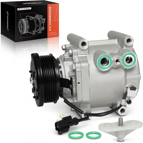 A-Premium Air Conditioner AC Compressor with Clutch Compatible with Jaguar S-Type 2000-2008, X-Type 2002-2008 & Lincoln LS 2000-2005, 2.5L 3.0L in Saudi Arabia