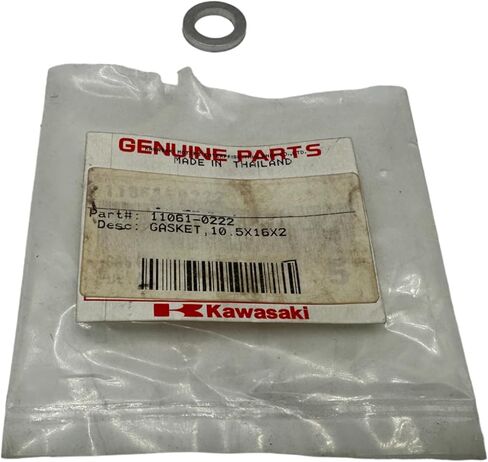 One Pack compatible with Kawasaki 10.5X16X2 Gasket 11061-0222 Contains One 11061-0222 and a Funnel in Saudi Arabia