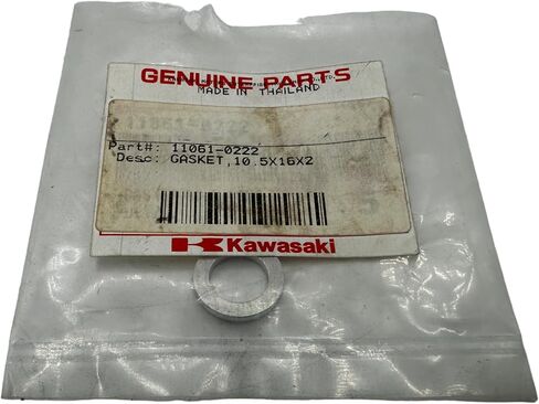 One Pack compatible with Kawasaki 10.5X16X2 Gasket 11061-0222 Contains One 11061-0222 and a Funnel in Saudi Arabia