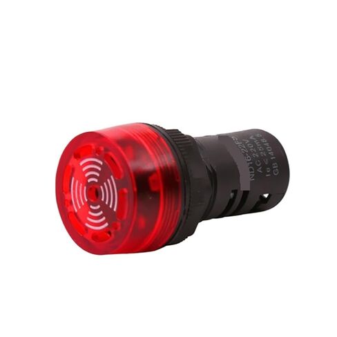 Flash Buzzer ND16-22FS Red Alarm Light Indicator Type Buzzer Flashing(ND16-22FS220V) in Saudi Arabia