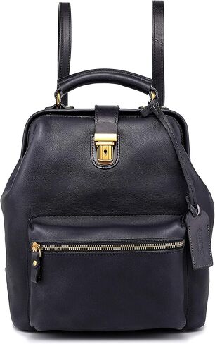 Leather Backpack for Men and Women - Business Rucksack Laptop Bag in Kuwait