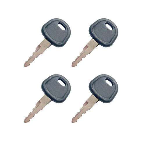 4PCS Ignition Switch Keys 21N4-10400K Compatible with Hyundai Excavator Wheeled loaders Skid Steers Heavy Equipment in Saudi Arabia