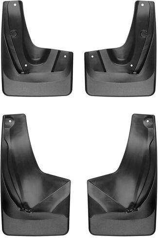 Weathertech Custom No Drill Splash Guard MudFlaps for Honda CR-V Hybrid, CR-V, Front & Rear Set (110083-120083), Black in Saudi Arabia