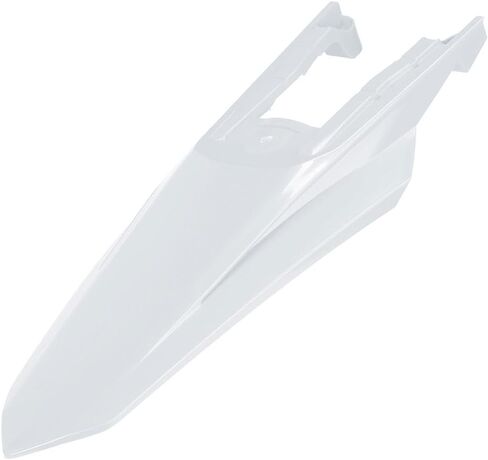 Polisport Motocross (MX) Rear Fender for KTM EXC/EXC-F/XC-W/XCF-W/SX/SX-F (2023-2025) Dirt Bike – OEM Quality, Durable, Flexible & Perfect Fit – White in Saudi Arabia