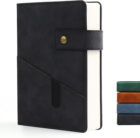Lined Journal Notebook for women men,368 Pages Hardcover Leather Journals for Writing, A5 Journaling Notebooks,Daily Journals Notebook for Work Note Taking,Travel,Business,School , 5.7"×8.3" (Green) in Saudi Arabia