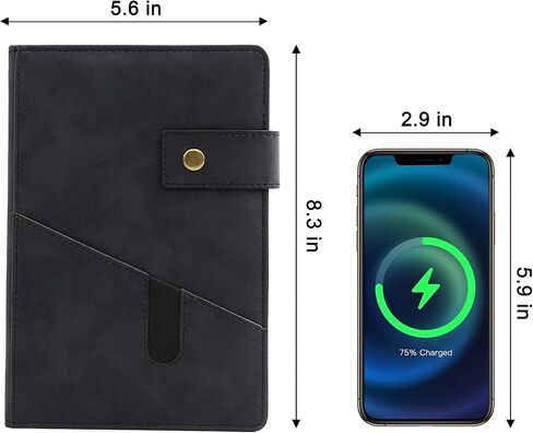 Lined Journal Notebook for women men,368 Pages Hardcover Leather Journals for Writing, A5 Journaling Notebooks,Daily Journals Notebook for Work Note Taking,Travel,Business,School , 5.7"×8.3" (Green) in Saudi Arabia