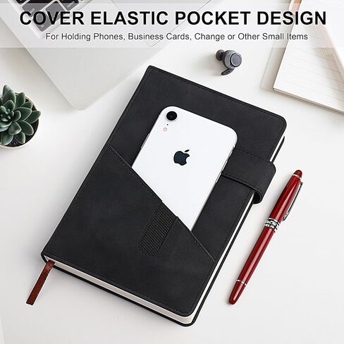 Lined Journal Notebook for women men,368 Pages Hardcover Leather Journals for Writing, A5 Journaling Notebooks,Daily Journals Notebook for Work Note Taking,Travel,Business,School , 5.7"×8.3" (Green) in Saudi Arabia