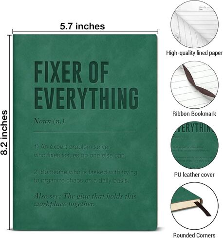 Journal Notebook Thank You Gifts for Men Boss Coworker Manager Mentor, Boss Gift for Men, Birthday Fathers Day Gift for Dad, 160 Pages Writing Notebook in Saudi Arabia