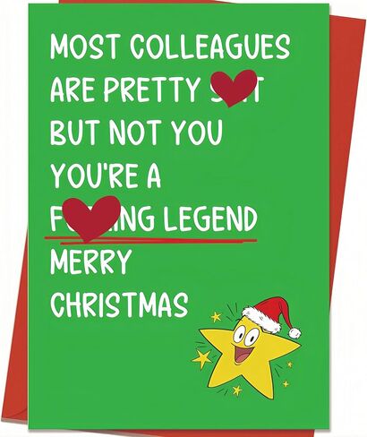 بطاقة عيد الميلاد المضحكة للرجال والنساء، بطاقة تهنئة مضحكة لعطلة الأسماك له، لها، الزوج، الزوجة، الأب، الأم، الأصدقاء، إليك سمكة عيد الميلاد in Kuwait