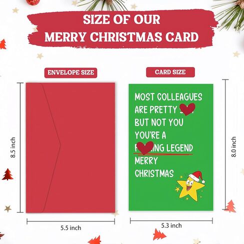 بطاقة عيد الميلاد المضحكة للرجال والنساء، بطاقة تهنئة مضحكة لعطلة الأسماك له، لها، الزوج، الزوجة، الأب، الأم، الأصدقاء، إليك سمكة عيد الميلاد in Kuwait