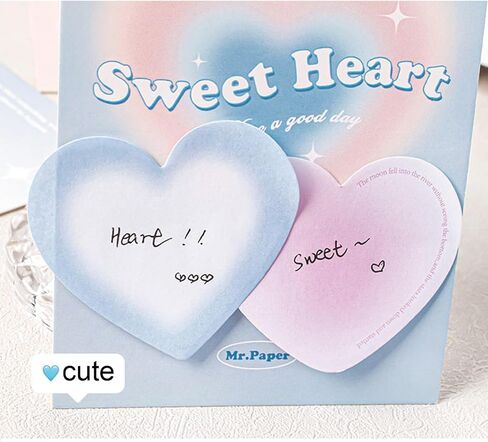 8 Pack Cute Sticky Notes Cartoon Sticky Memo Pads Kawaii Small Self-Stick Memo Note Pad for Women Girls Office Supplies School Supplies (8 Pack Blue+Pink) in Saudi Arabia