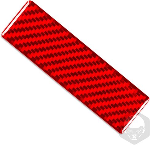 Red Interior Trim Stickers Instrument Panel Cover Compatible with Ford Mustang Shelby GT 2009 2010 2011 2012 2013 2014 Real Carbon Fiber Center Dash Accessories Decals in Saudi Arabia