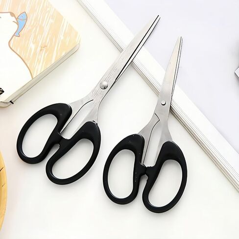 3 Pack Stainless Steel Scissors Set, Multipurpose Sharp Household & Office Shears for DIY, Sewing and Crafting in Saudi Arabia