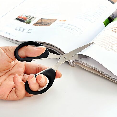 3 Pack Stainless Steel Scissors Set, Multipurpose Sharp Household & Office Shears for DIY, Sewing and Crafting in Saudi Arabia