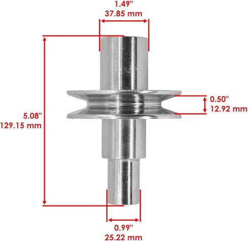 Powersports Replacement Parts for 532145868 Engine Pulley For Husqvarna CTH130 CTH150 LTH130 LTH145 YTH145 YTH150 Mod-C33C-36281 in Saudi Arabia