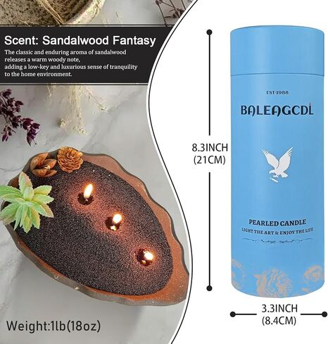 Sand Wax with 30 Wicks –18oz(1.1lb) Merlot Berry White Scented Candles Refillable Pearl Waxs with Candle Wick, Supplies for Christmas, Wedding, Home Decor in Saudi Arabia