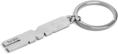 صورة iPick لسلسلة مفاتيح معدنية ثلاثية الأبعاد على شكل شعار GMC مقطوعة بالقالب، مرخصة رسميًا in Kuwait