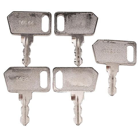 JZGRDN 5PCS Ignition Starter Keys 361144 14644 M516 15271326 Compatible with Terex Generation 7 Articulated Dump Truck ADT in Saudi Arabia