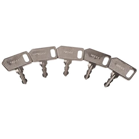 JZGRDN 5PCS Ignition Starter Keys 361144 14644 M516 15271326 Compatible with Terex Generation 7 Articulated Dump Truck ADT in Saudi Arabia