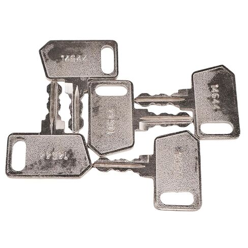 JZGRDN 5PCS Ignition Starter Keys 361144 14644 M516 15271326 Compatible with Terex Generation 7 Articulated Dump Truck ADT in Saudi Arabia