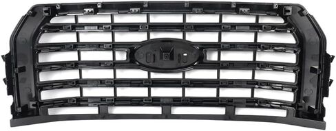 MIC Front Grille Grill Assembly Compatible with 2015-2017 F-150 F150 (Ingot Silver Trim) in Saudi Arabia