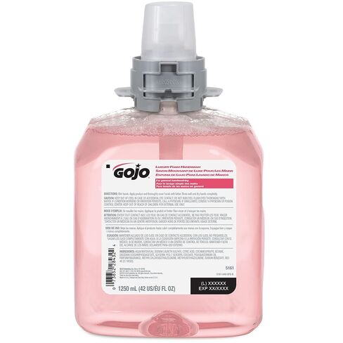 GOJO FMX-12 Luxury Foam Handwash, Cranberry Scent, EcoLogo Certified, 1250 mL Foam Soap Refill for GOJO FMX-12 Push-Style Dispenser (Pack of 3) – 5161-04 in Kuwait