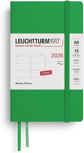 LEUCHTTURM1917 - Weekly Planner 2026, Softcover, Medium (A5), Rising Sun (Jan 1 - Dec 31, 2026) in Saudi Arabia