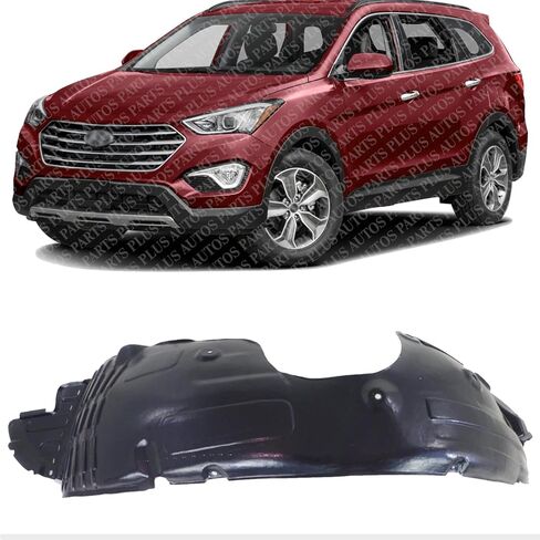 بطانة الحاجز الأمامي الأيسر للسائق استبدال مباشر متوافق مع 2013-2016 Hyundai Santa Fe Sport HY1248140 868114Z000 in Saudi Arabia