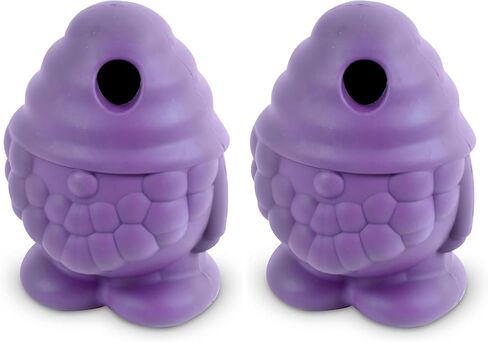 موزع حلوى برايتكينز القوي والمتدحرج، جنوم كبير - ألعاب ألغاز تفاعلية للكلاب لجميع السلالات، ألعاب مطاطية للكلاب للعب العدواني in Kuwait