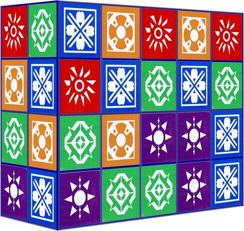 Puzzle Matching Games, Block Puzzle Games, Visual Recognition Matching Board Game, Family Night Board Game to Develop Kids Problem Solving Skills (Style A) in Saudi Arabia