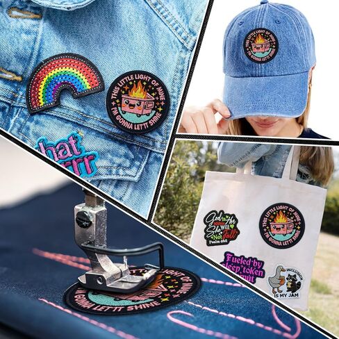 This Little Light of Mine I'm Gonna Let It Shine Patch 3 Inches Sew On, Iron On Funny Dumpster Fire Embroidered Patches for Backpack, Jacket, Hat, Jeans DIY Uniform Gift for Men Women Kid Size 3 Inch in Saudi Arabia