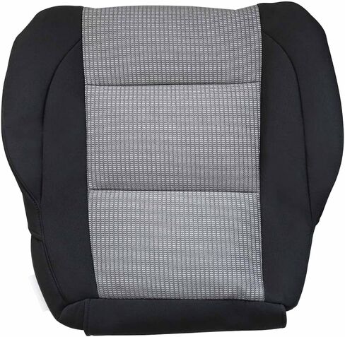 FZJDSD Black & Gray Passenger Side Bottom Replacement Cloth Seat Cover Compatible with Nissan Titan 2004 2005 2006 2007 in Saudi Arabia