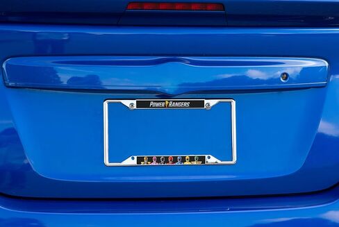 Desert Cactus Power Rangers License Plate Frame Metal Car Tag Holder for Front or Back of Car Officially Licensed (Style 1) in Saudi Arabia